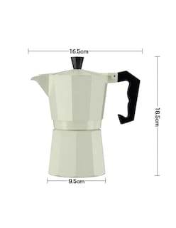Foto 3 | Cafetera Mocha Aluminio Parrilla Eléctrica + Gratis Termo Güish De Regalo