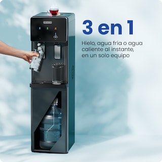 Foto 3 | Chefman - Iceman - Dispensador De Agua Fría Y Caliente Con Máquina De Hielo Integrada