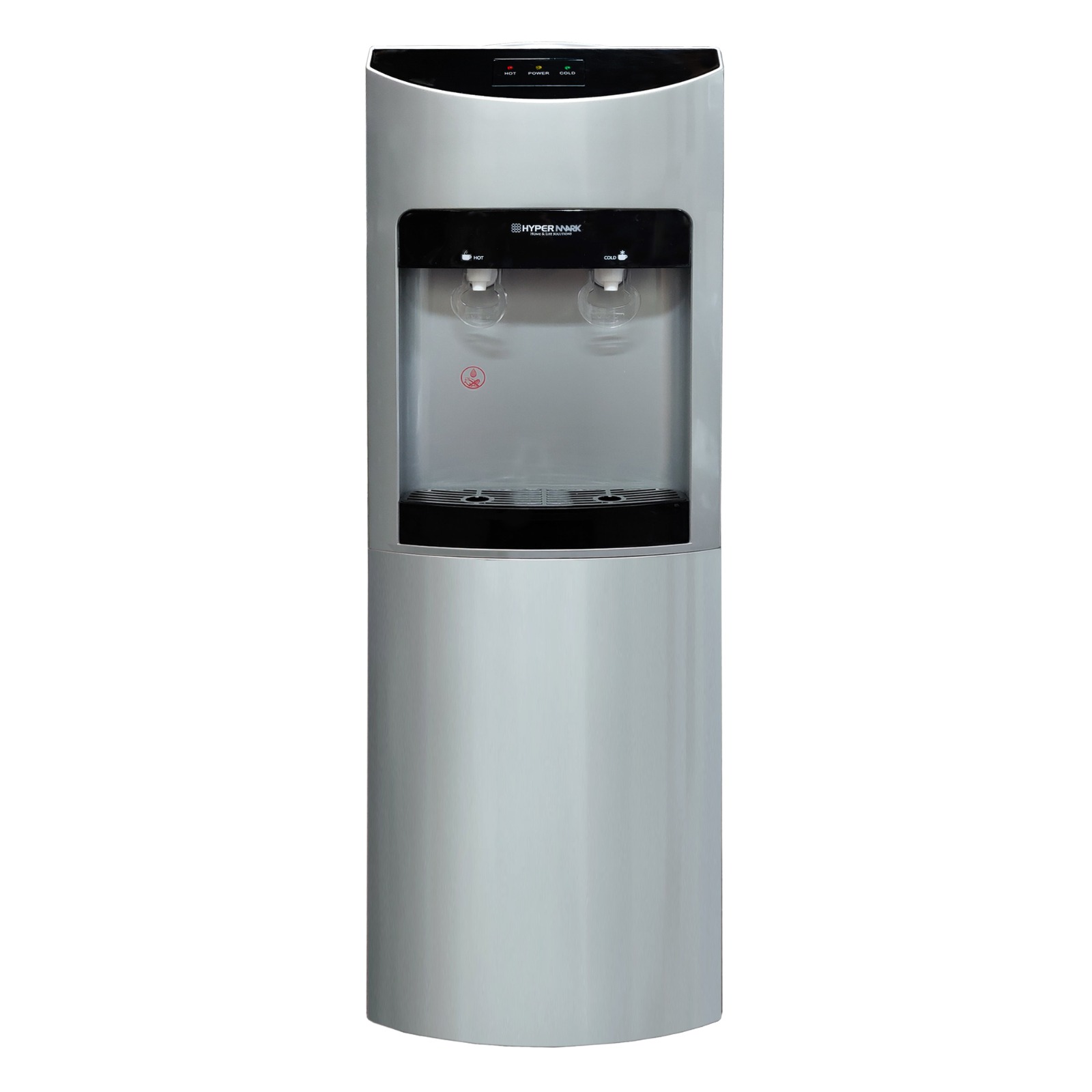 Foto 1 | Dispensador De Agua Hypermark Cleanwater Hm0039w 2 Llaves Gabinete De Almacenamiento Gris