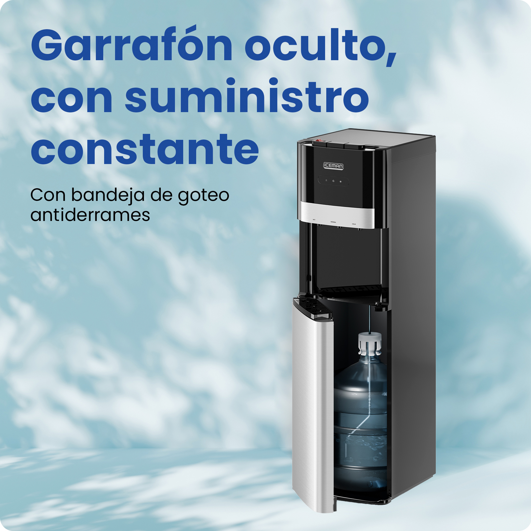 Foto 3 pulgar | Dispensador De Agua Fría  Caliente Y Ambiente Chefman
