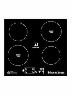 Foto 1 | Parrilla de Inducción de 4 Quemadores Schönes Bauen Vier 7400 W 220 V 31"