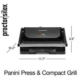 Foto 8 | Parrilla para Panini Proctor Silex 25440 color Negro