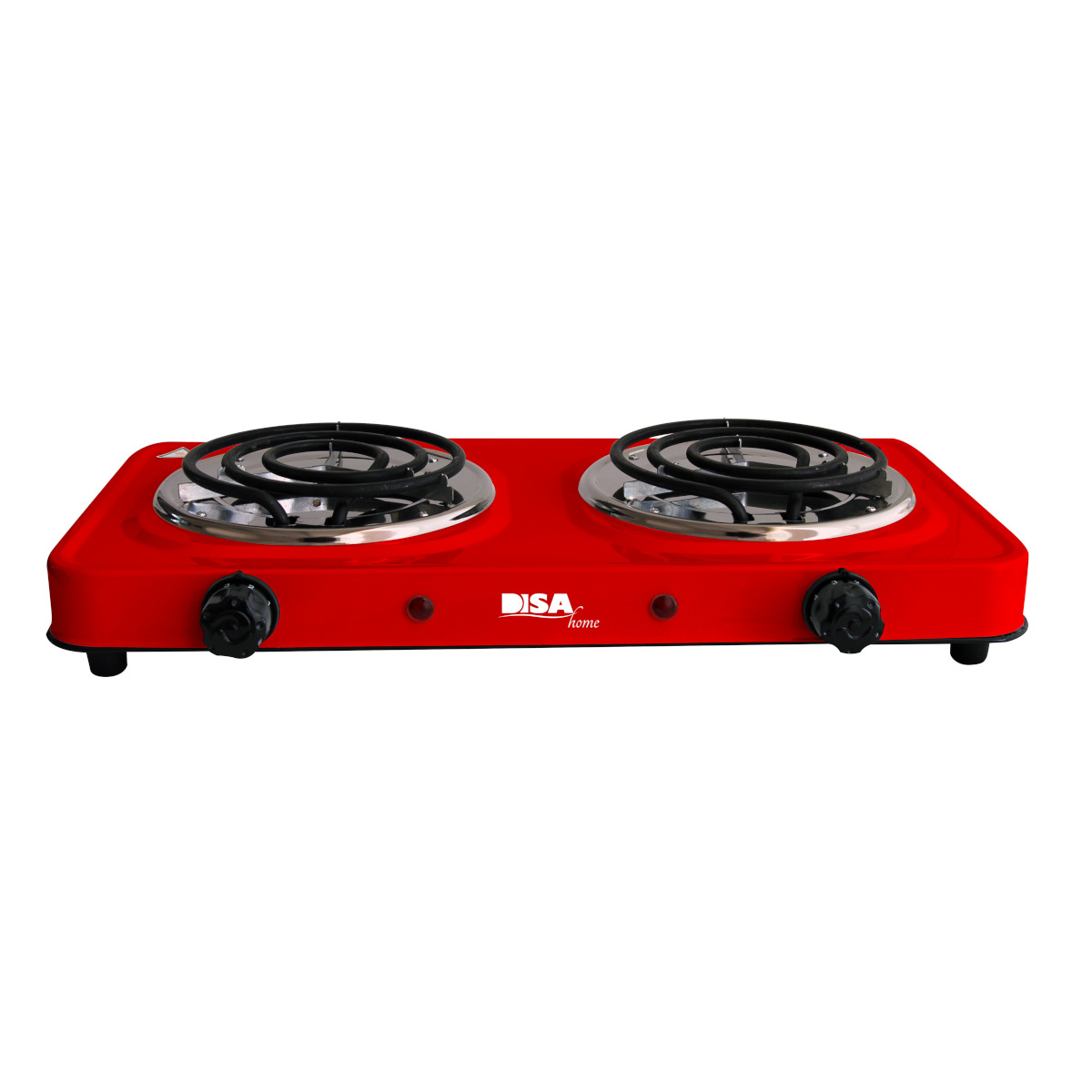 Parrilla Eléctrica Disa Home 2q Rojo 2000w-parrel-2tb