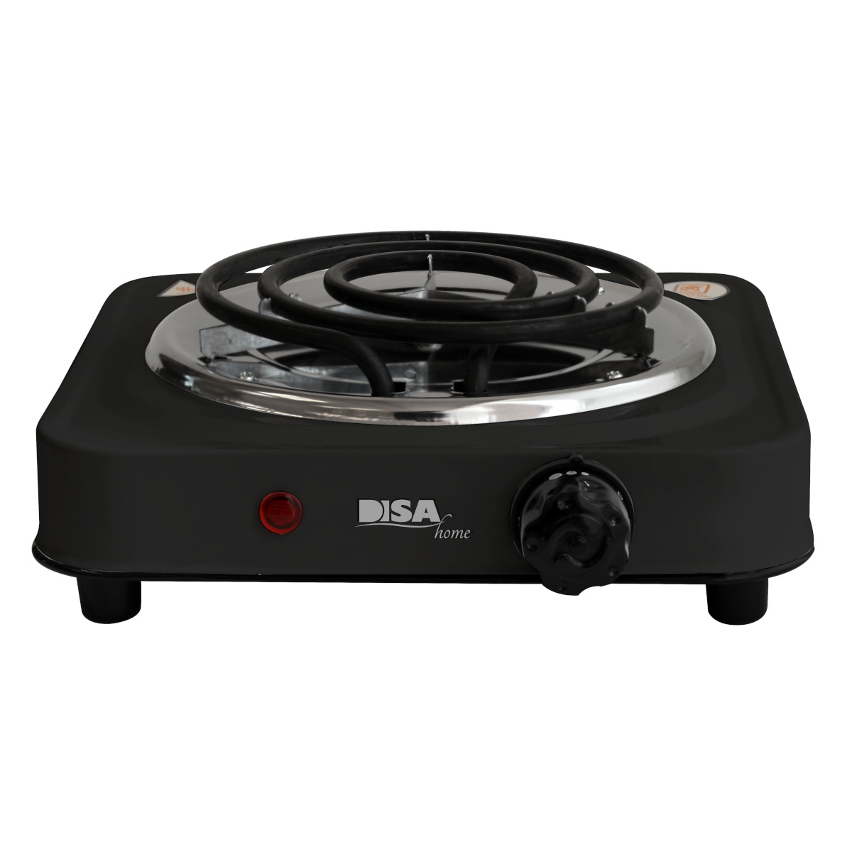 Parrilla Eléctrica Disa Home 1q Negro 1000w-parrel-1tb