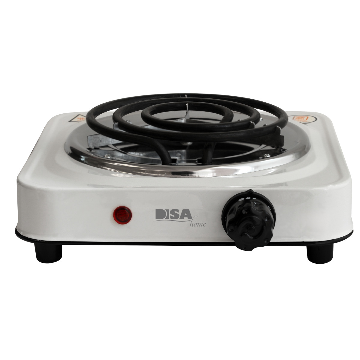 Parrilla Eléctrica Disa Home 1q Blanco 1000w-parrel-1tb