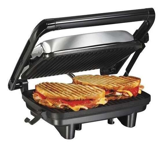 Parrilla Electrica Hamilton Beach 25460z Para Paninis 1400 W