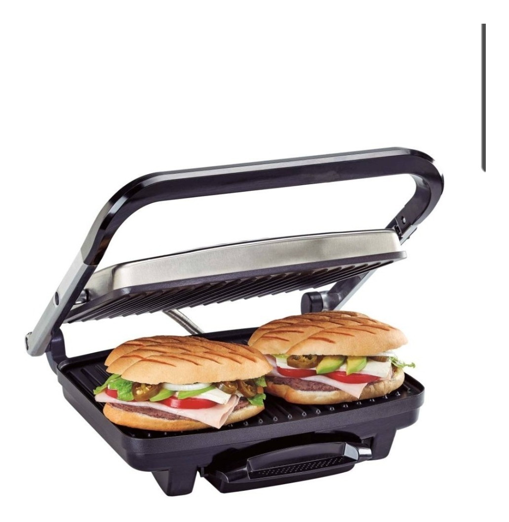 Parrilla Hamilton Beach Panini Para Sándwiches 1500 W