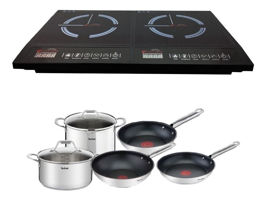 Parrilla Eléctrica Ecocinare Cook-03 Negro 110v