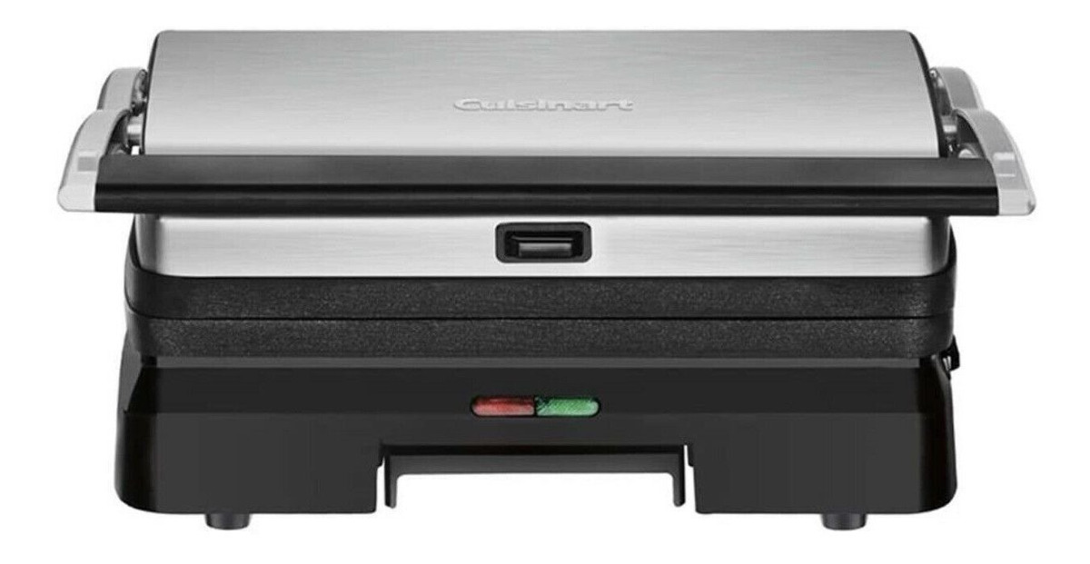 Parrilla Eléctrica Panini Grill Cuisinart Gr-11es