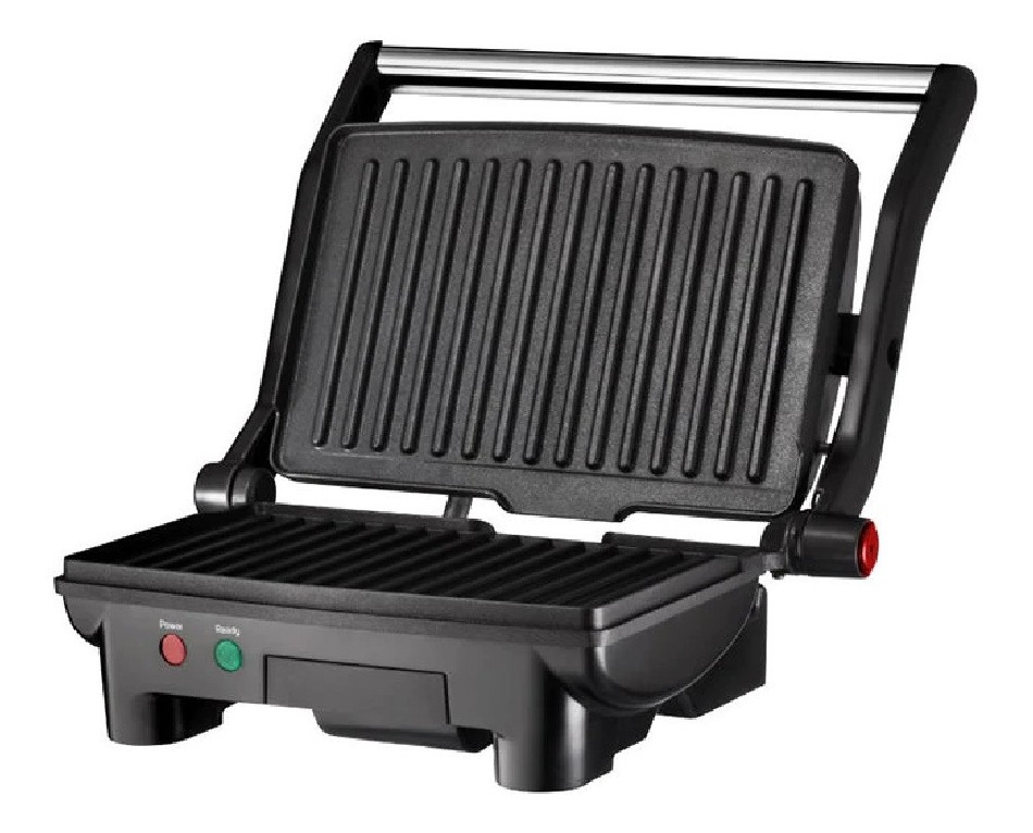 Parrilla Prensa Panini Ajustable Rj02-180-r Chefman