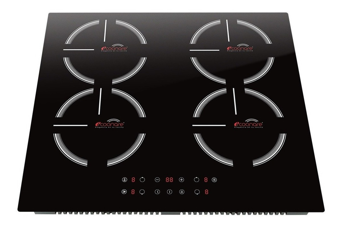 Parrilla Eléctrica Ecocinare Inducción Cook-04 Negra