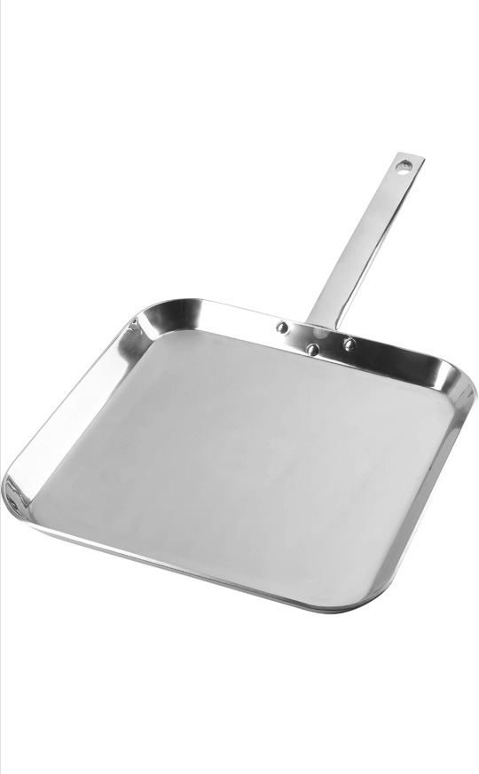 Sartén Acero Inoxidable Chefs  11  Griddle Square Chefs