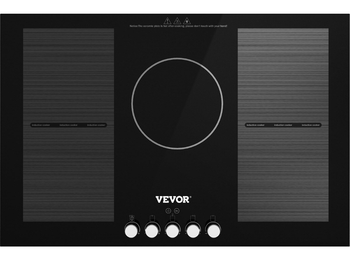 Parrilla De Induccion 5 Quemadores 220 - 240v Vitro Ceramica $20,909