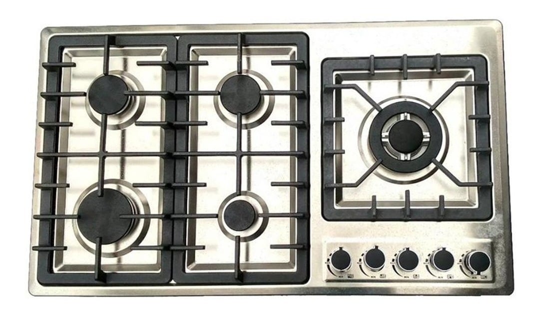 Parrilla Empotrable Acero Inoxidable 5 Q Lateral 02020112 $7,812