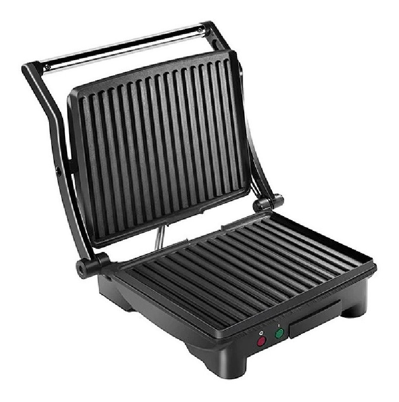 Parrilla Prensa Panini Ajustable Rj02-180-4-r Chefman