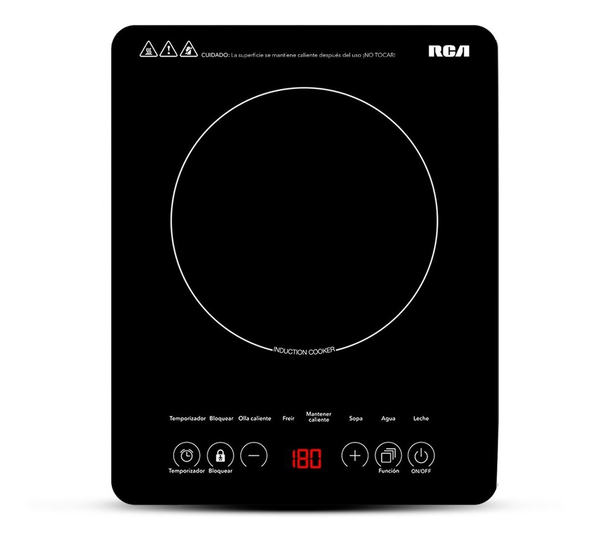 Rca Parrilla De Inducción Eléctrica Rc-12a3 Cocina