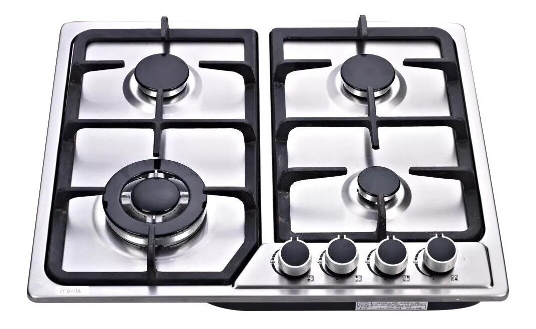 Parrilla Empotrable Acero Inoxidable 4 Quemadores Disa $5,264