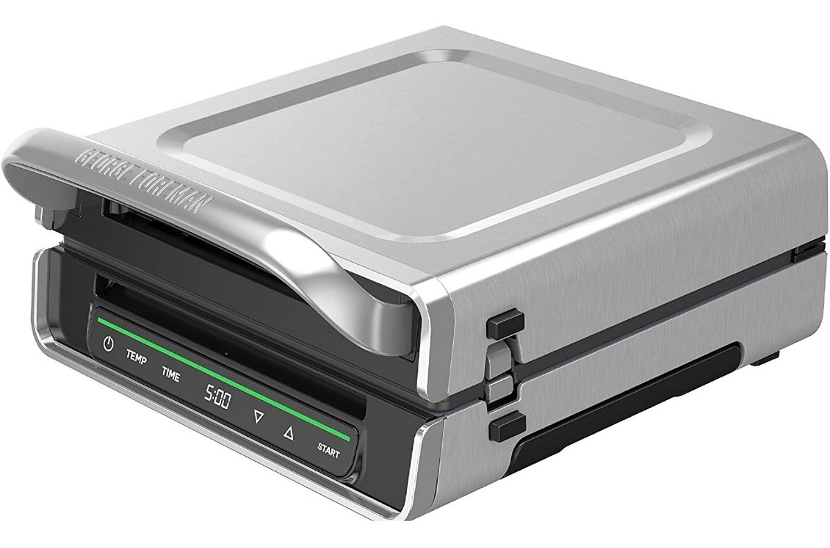 Pariilla Electrica Para Interiores George Foreman Grd6090b