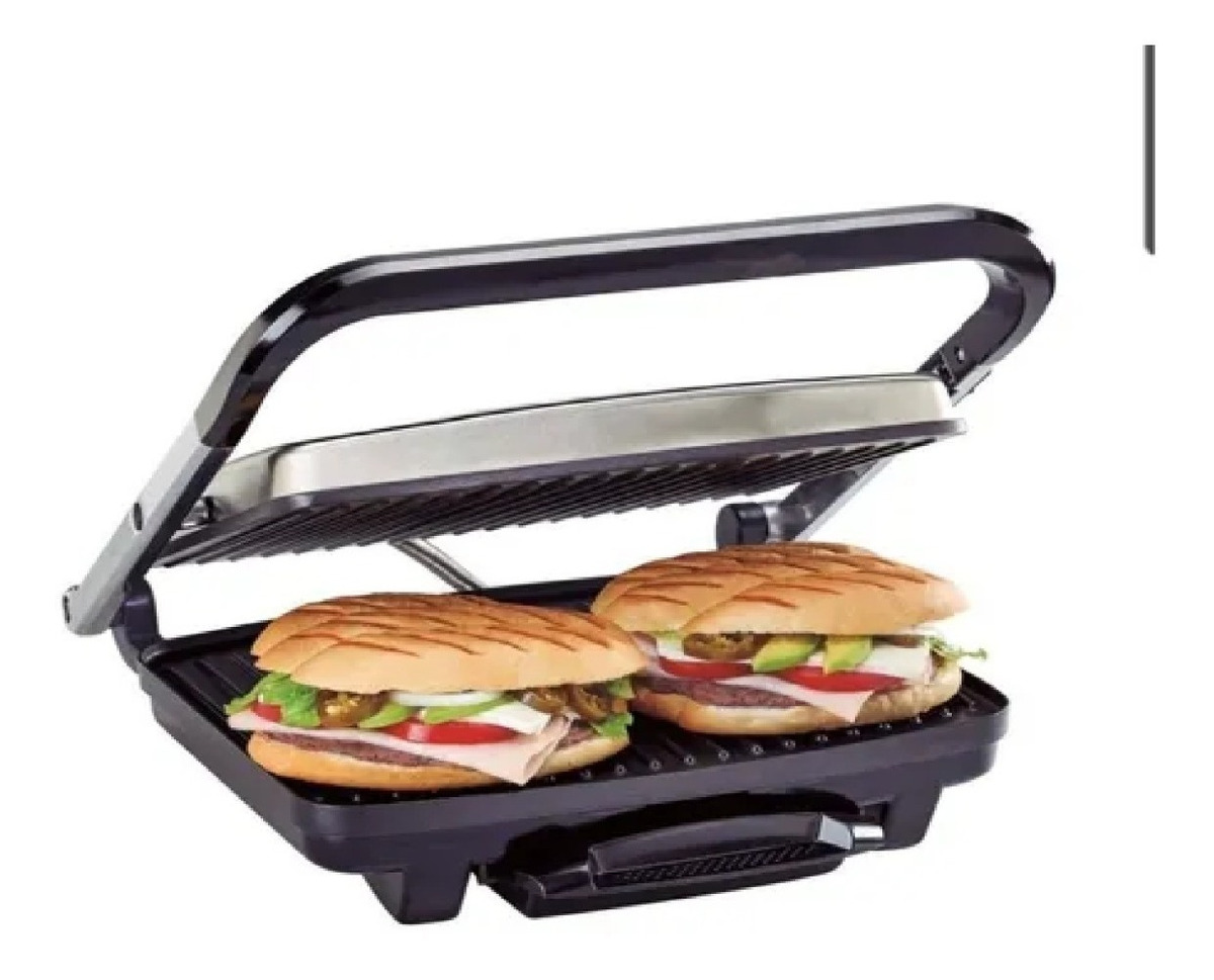 Parrilla Hamilton Beach Panini Para Sándwiches 1500 W