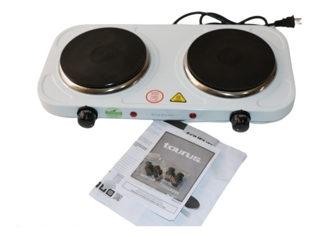 Foto 1 | Parrilla Eléctrica Taurus Ares Duo Blanca 127v