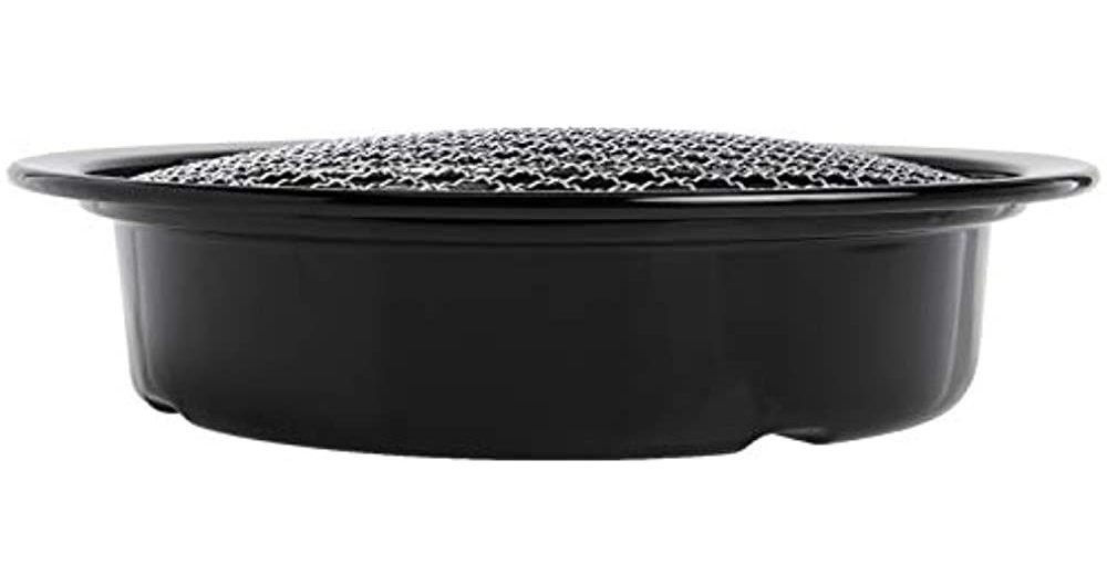 Iwatani Aburi Grill Plate Cb-p-am3, M, Negro