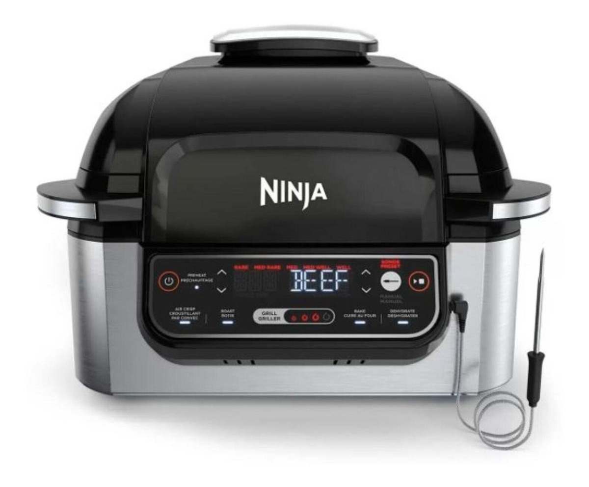 Foto 1 | Ninja Foodi, Parrilla Eléctrica Para Interiores 5 En 1 Más F