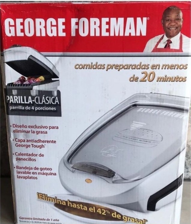 Foto 2 pulgar | Parrilla Clásica George Foreman Para 4 Porciones