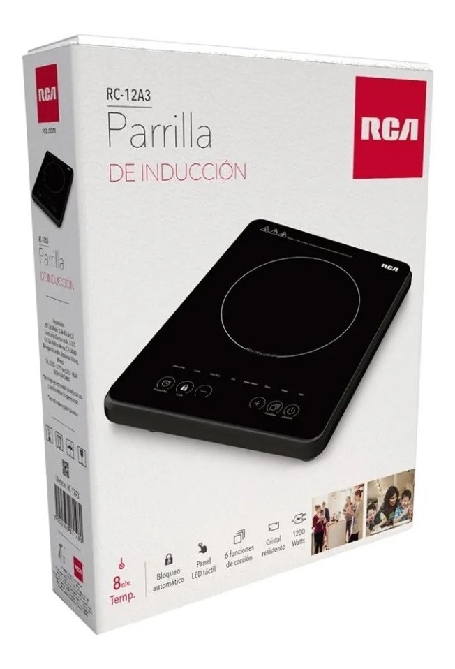 Parrilla De Induccion Rca Rc-12a3 Alb