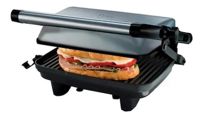 Foto 1 | Parrilla Panini Oster Negra Inoxidable Ckstpa2880-013