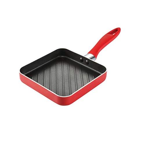 Parrilla Tescoma 594004 Presto - Sartén Para  (tamaño Pequeño), Color Rojo