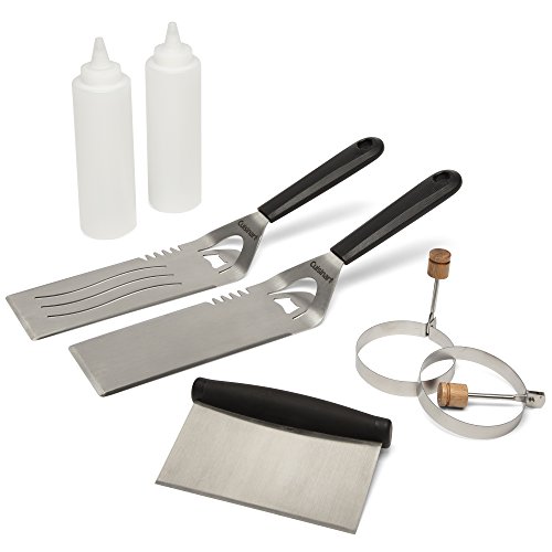 Parrilla Cuisinart Cgs-507 - Juego De Plancha, Juego De Plancha, 7 Piezas, Kit De Plancha, 7 Piezas