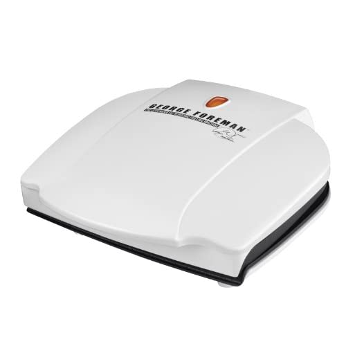 Parrilla George Foreman  De Placa Fija De 36 Pulgadas, Color Blanco