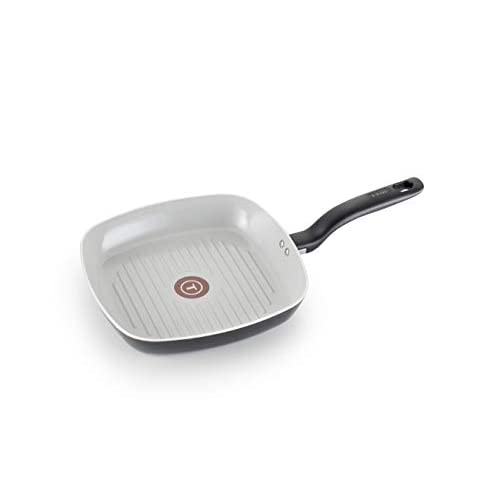 Parrilla T-fal G90040 T-fal Specialty - Sartén De Cerámica Apta Para Lavaplatos, 10.25 Pulgadas, Col