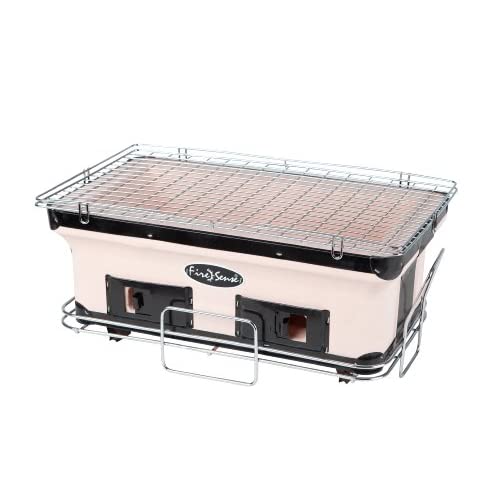 Parrilla Fire Sense 60450 Barbacoa Yakatori De Carbon, Multicolor