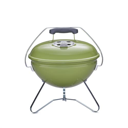 Foto 2 pulgar | Parrilla Weber Asador Portatil Smokey Joe Premium 14'' Verde, G