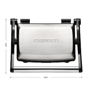 Foto 4 | Parrilla Prensa Panini Chefman RJ02-180-R color Negro