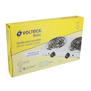 Foto 4 | Parrilla Eléctrica Volteck Basic 2 Quemadores Rectangular