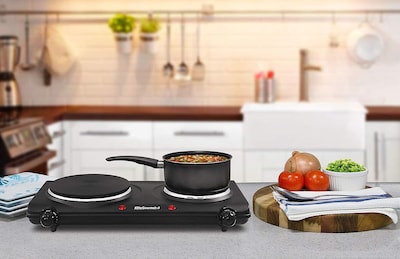 Foto 3 | Parrilla Eléctrica Elite Gourmet Edb-302bf# Quemador de Hierro