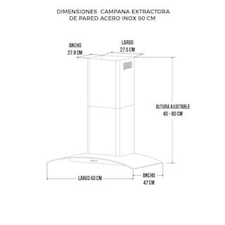 Foto 6 | Campana + Parrilla Eléctrica + Parrilla a Gas Disa Home 2 Quemadores