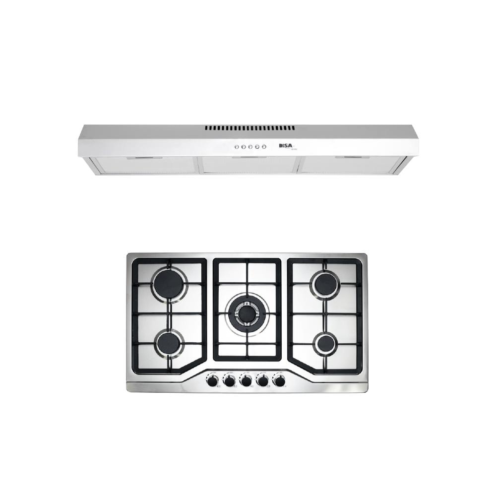 Campana y Parrilla a Gas Disa Home 5 Quemadores $7,279