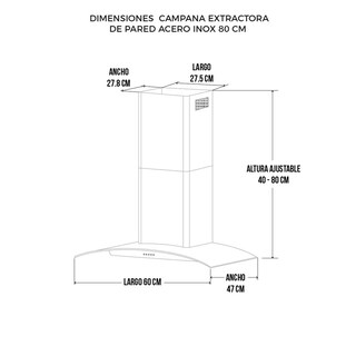 Foto 6 | Campana y Parrilla a Gas Disa Home 6 Quemadores