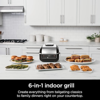 Foto 2 | Ninja Foodi Grill - Negro/plata - Venta Internacional.