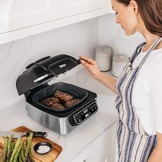 Foto 7 | Parrilla y Freidora Interior Ninja Foodi 4 Cuartos de Galón 5 en 1 - Venta Internacional