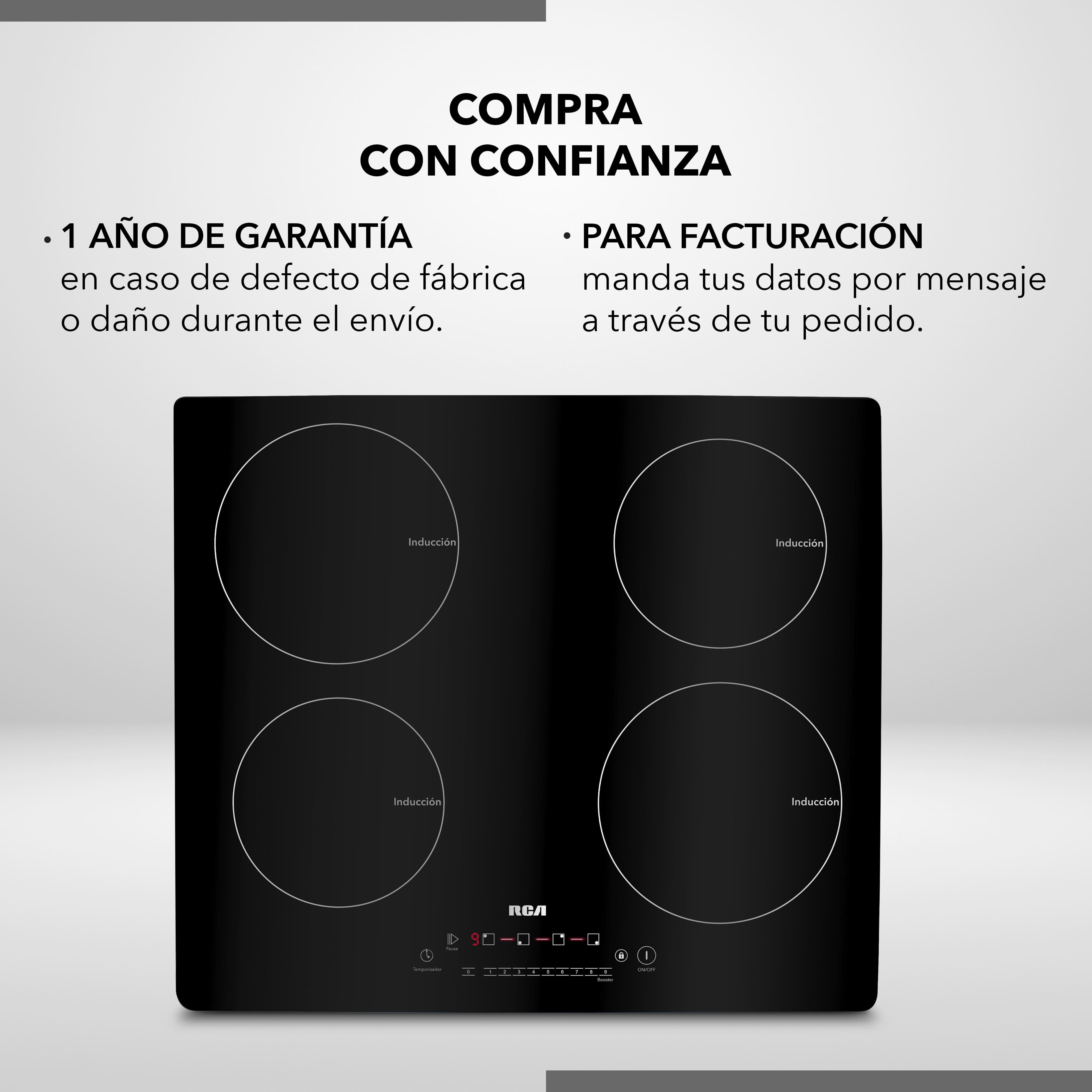 Foto 9 pulgar | Parrilla de Inducción RCA Empotrable Rc-12a5