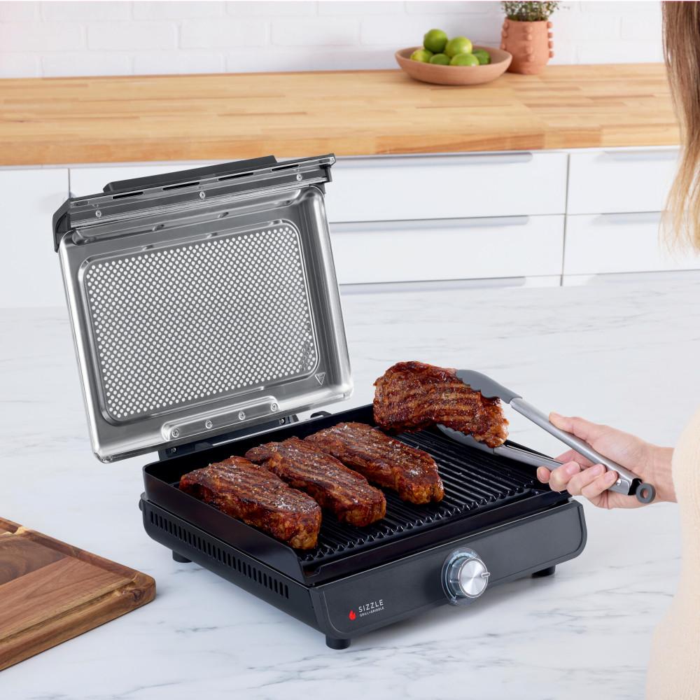 Foto 5 pulgar | Parrilla Eléctrica Y Plancha Ninja Gr101 Sizzle Para Interiores