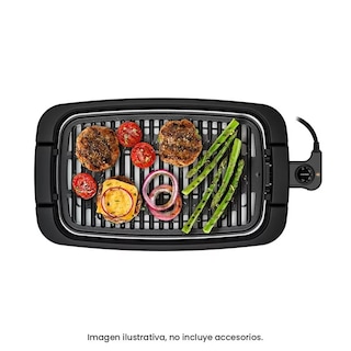 Foto 4 | Parilla Eléctrica Chefman de Acero Inoxidable con Placa Antiadherente y Control de Temperatura