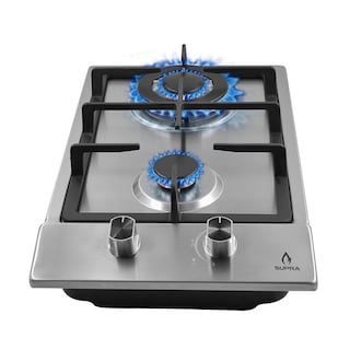 Foto 1 | Parrilla Supra Empotrable 2 Quemadores En Acero Inoxidable