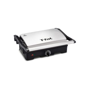 Foto 1 | Parrilla Panini T-Fal Sw332dmx Plateada 2 Rebanadas
