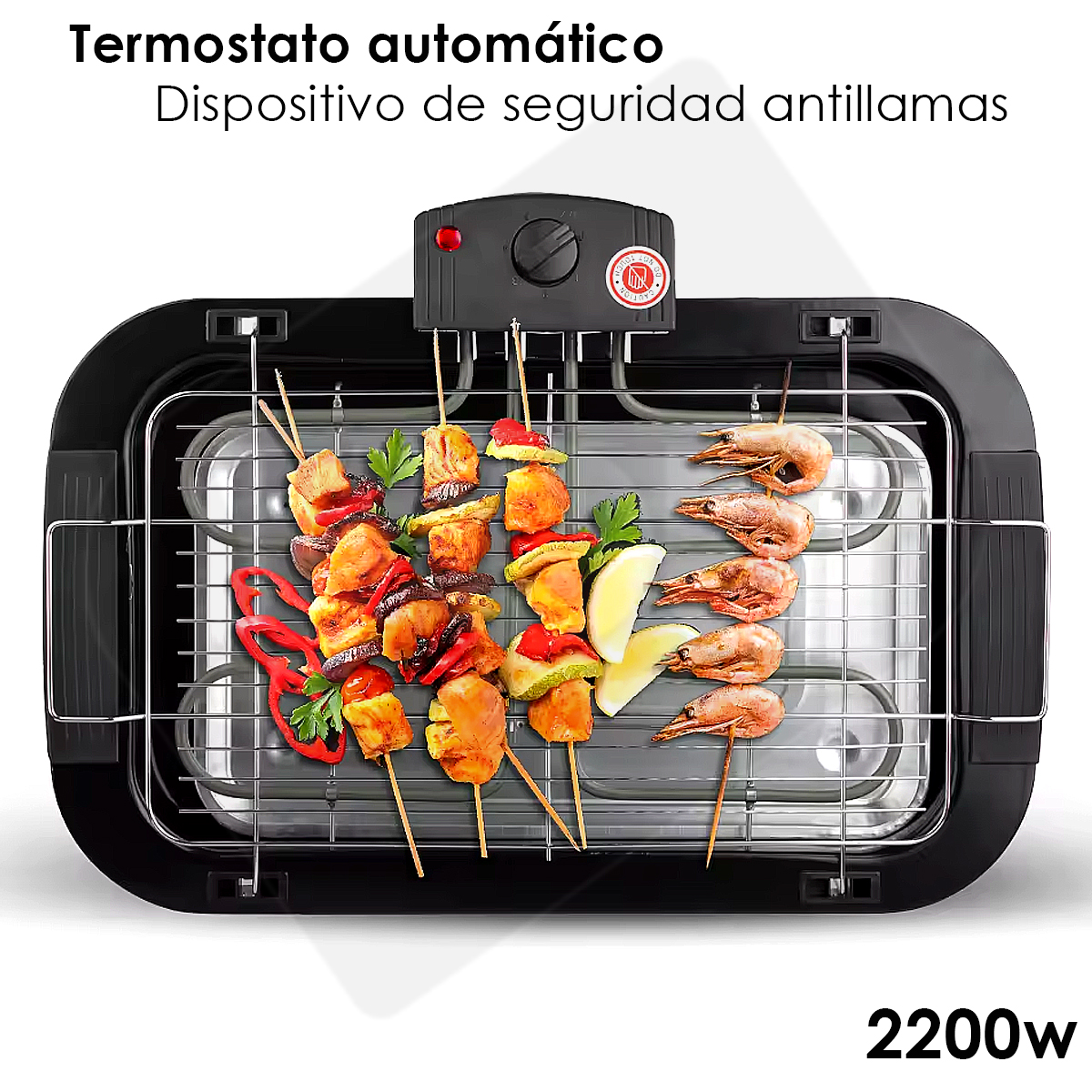 Foto 8 pulgar | Parrilla Electrica Asador Portatil Bbq 3 Niveles 2000w You