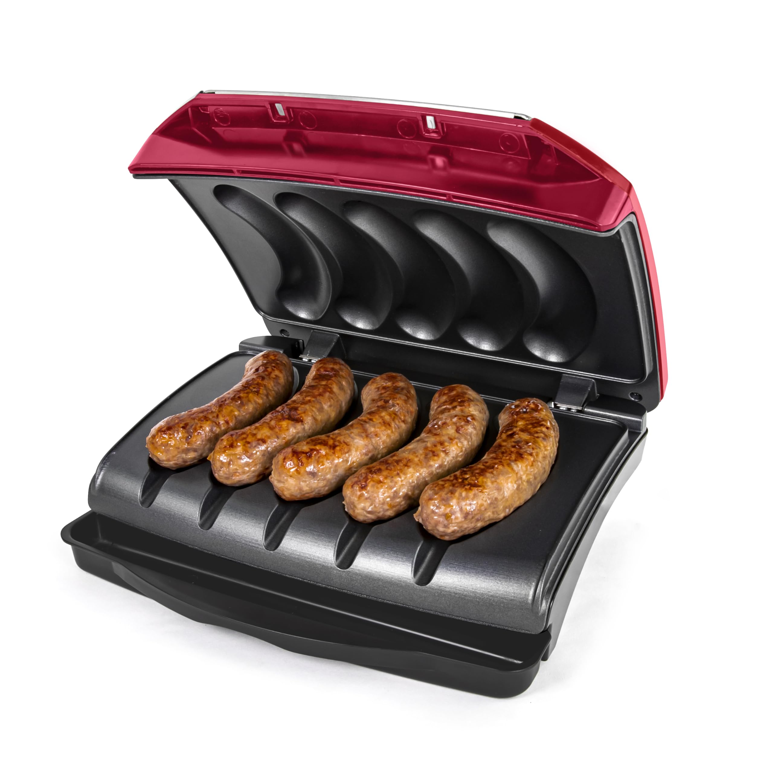 Parrilla Eléctrica Nostalgia Sausage And Brat 5 Link Con Drip T - Venta Internacional.